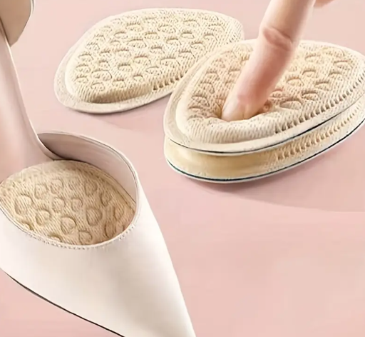 T❹❸🍀4 unidades de almohadillas de espuma de memoria SoleMates