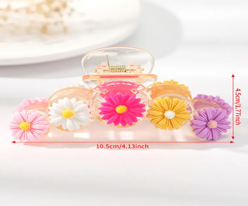 T❷❾🏵️ Pinza Para El Cabello Decorativa Dulce Margarita
