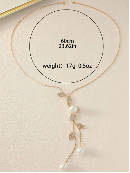 ❷❷🌿1 pieza Collar de mujer de moda de cadena de punto