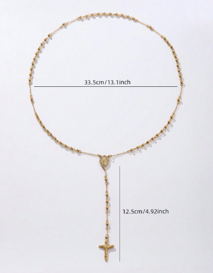 🌻❹❽1 pieza Collar de acero inoxidable de 4mm