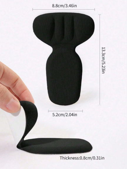 ❷❹⭐1 par de almohadillas para talón para insertar en zapatos sueltos