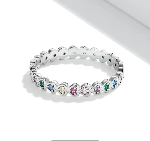 T❹❹🍂Un hermoso anillo de eternidad para mujeres