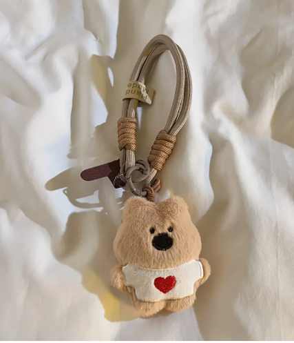 T❺❸💫Llavero y pulsera de teléfono con diseño de oso encantador