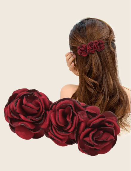 ❷❸💖Pinza para el cabello con decoración de flores, estilo bohemio, regalo perfecto para amigos para uso diario