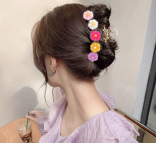 T❷❾🏵️ Pinza Para El Cabello Decorativa Dulce Margarita