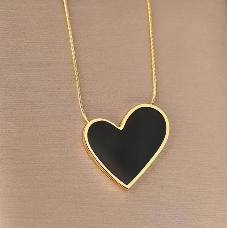 T❹❺🦋Colgante irregular en forma de corazón con diseño minimalista