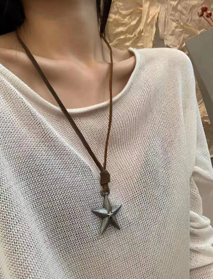 ❶❺ 🍄Collar accesorio de estrella