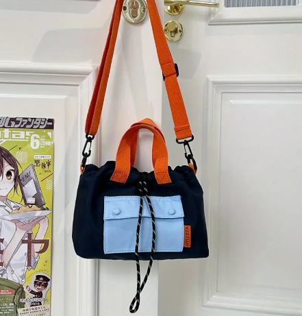 T❹❾💥 Bandolera Convertible para Mujer - Bolso Ligero de Uso Diario con Correa Ajustable y Cierre de Cordón