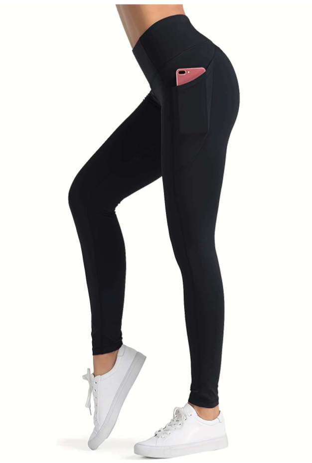 🏀Pantalones De Deporte Ajustados Para Mujeres Con Bolsillo Para Teléfono, Pantalones De Entrenamiento Ajustados Para Correr Y Hacer Ejercicio