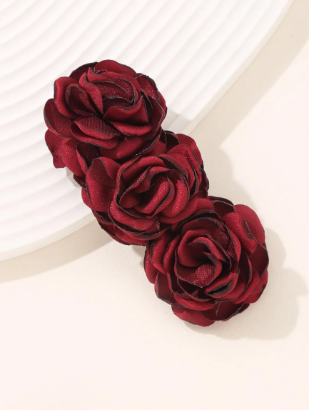 ❷❸💖Pinza para el cabello con decoración de flores, estilo bohemio, regalo perfecto para amigos para uso diario