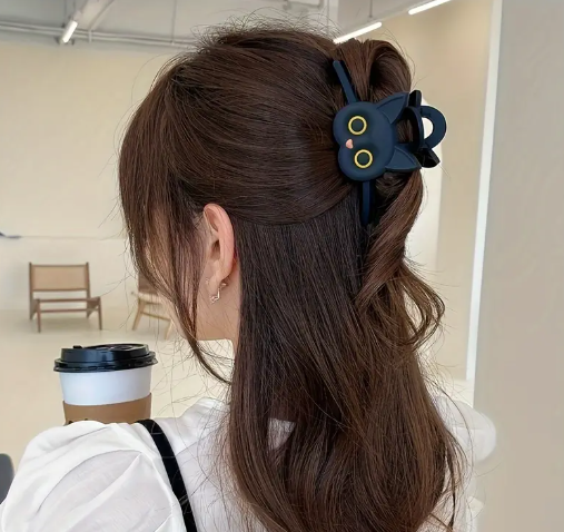 T❸❷🍁Lindos y dulces clips para el cabello con garras de gato