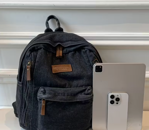 T❺❹🍂Este versátil mochila vintage es amplio