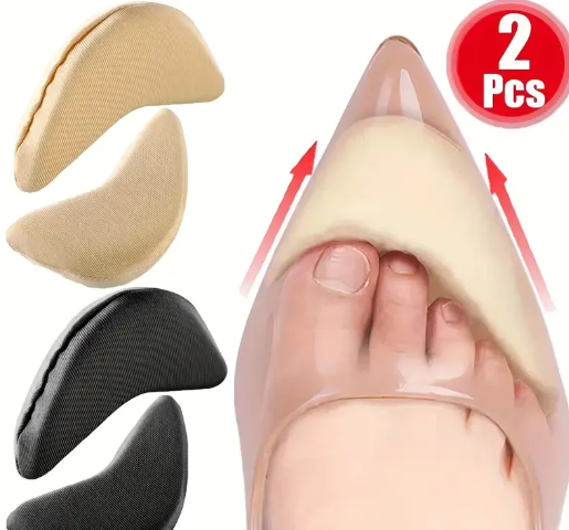 T❹❸🍀Plantillas de algodón de tacón alto para mujer color beige