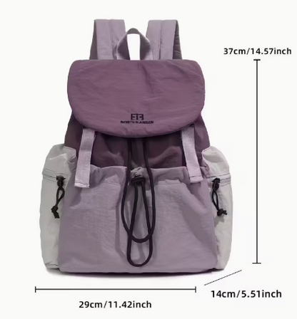 T❺❹🍂Mochila unisex TMOOS para hombres y mujeres - Gran capacidad, ligera y versátil