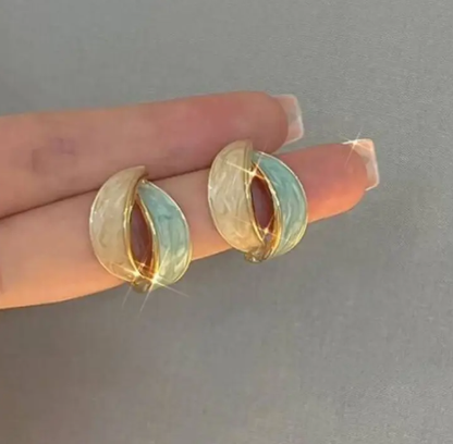T❹❺🦋1 Par de Pendientes Elegantes para Mujer