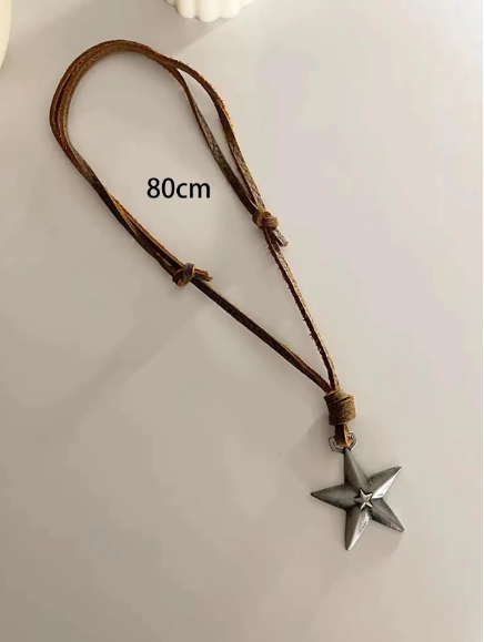 ❶❺ 🍄Collar accesorio de estrella