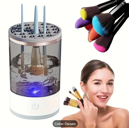 𝗧❸☘️ Limpiador de Brochas de Maquillaje Eléctrico Fácil de Limpiar - Tecnología Rotativa