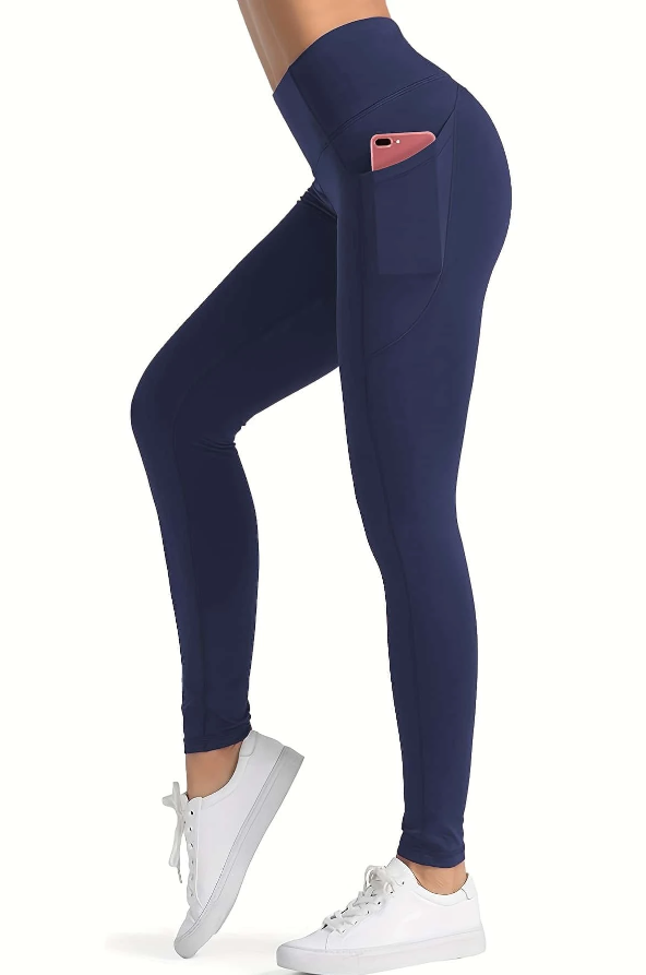 🏀Pantalones De Deporte Ajustados Para Mujeres Con Bolsillo Para Teléfono, Pantalones De Entrenamiento Ajustados Para Correr Y Hacer Ejercicio